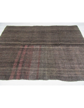 Vintage unique modern kilim rug