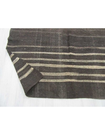 Vintage unique modern Turkish kilim rug