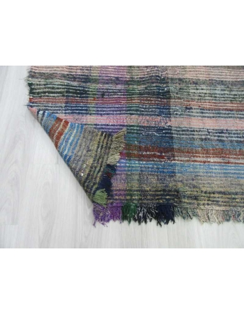 Vintage Turkish rag rug