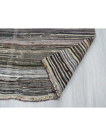 Vintage rag runner rug