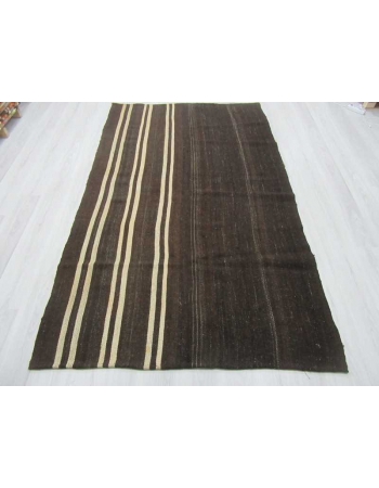 Vintage modern kilim rug