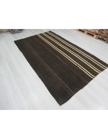 Vintage modern kilim rug