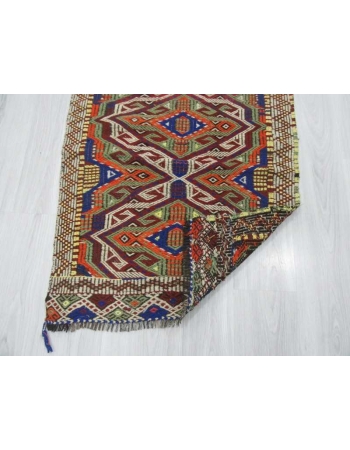 Vintage small mut kilim rug