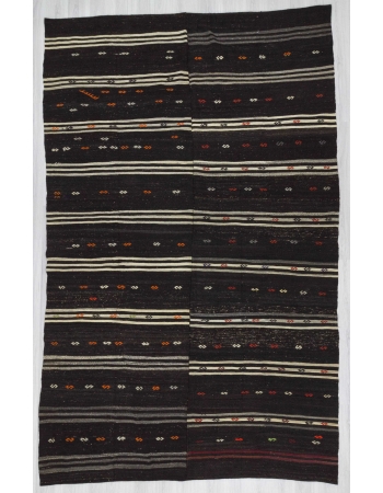 Black Vintage kilim rug