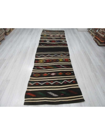 Vintage kilim runner rug