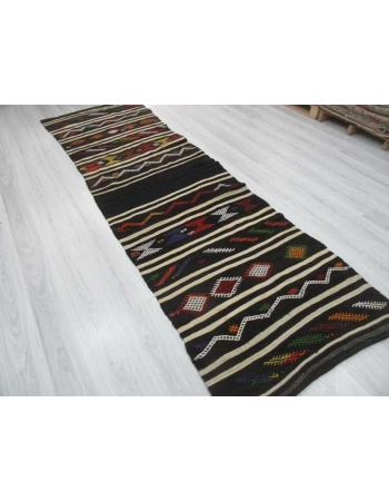 Vintage kilim runner rug