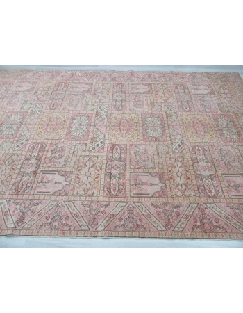 Vintage unique large Turkish Kayseri rug