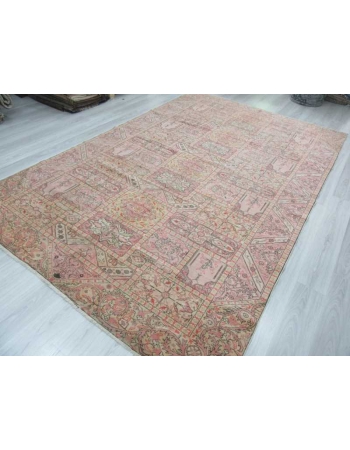 Vintage unique large Turkish Kayseri rug