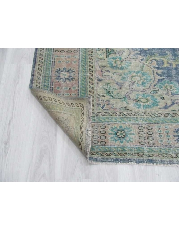 Vintage large Turkish Oushak rug