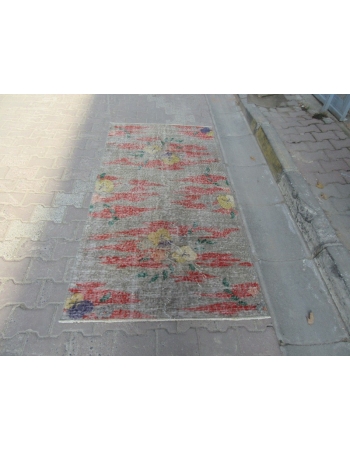 Vintage Turkish art deco rug