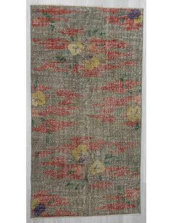 Vintage Turkish art deco rug