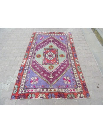 Vintage Oushak Rug