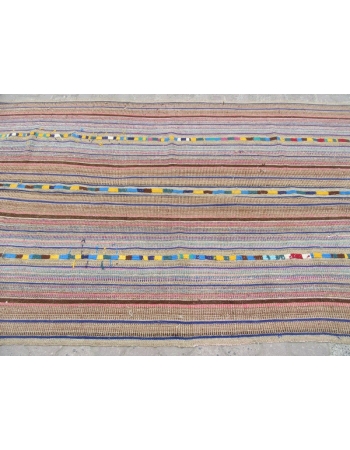 Vintage Turkish Marash Kilim Rug