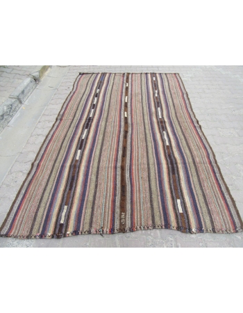 Vintage Turkish Marash Kilim Rug