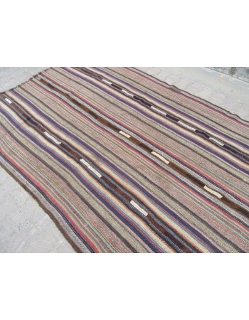 Vintage Turkish Marash Kilim Rug