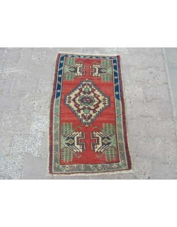 Vintage Turkish Konya Rug