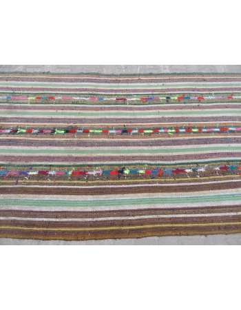 Vintage Turkish Adana Kilim Rug