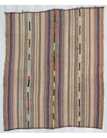 Vintage Turkish Marash Kilim Rug