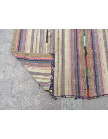 Vintage Turkish Marash Kilim Rug