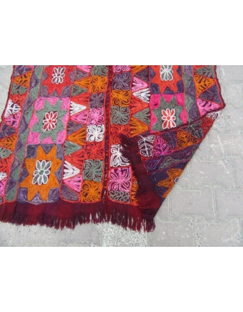 Vintage Wool Turkish North Iraq Kilim Rug