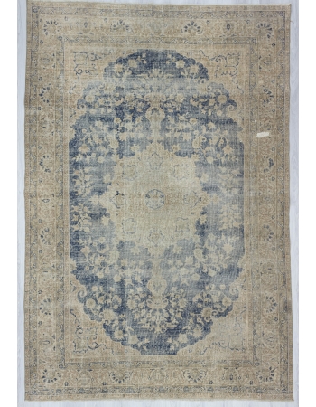 Vintage Distressed, Vintage Modern Oushak Rug