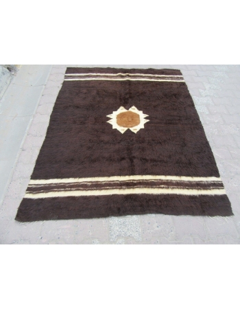 Vintage Turkish Siirt Kilim Rug