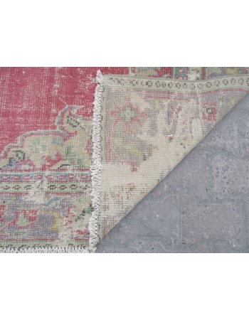 Vintage Distressed, Traditional Oushak Rug