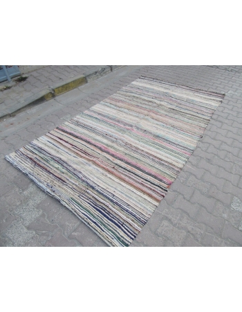 Vintage Turkish Adana Kilim Rug