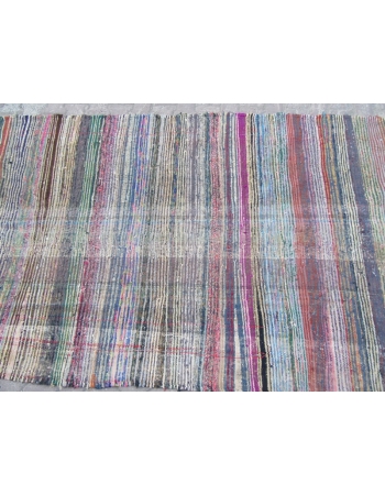 Vintage Turkish Adana Kilim Rug