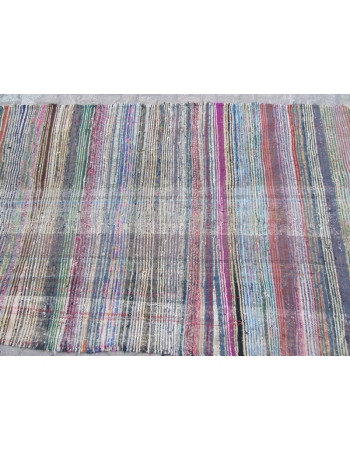 Vintage Turkish Adana Kilim Rug