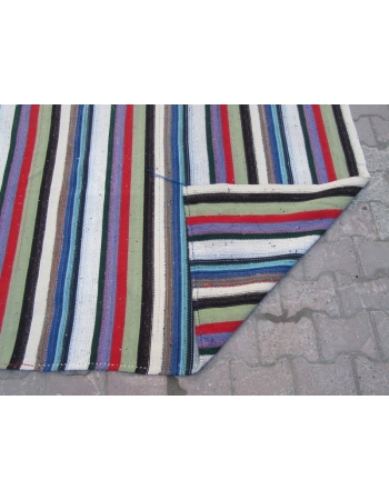 Vintage Turkish Adana Kilim Rug