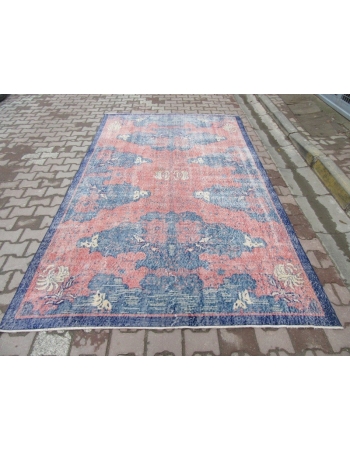 Vintage Oushak Rug