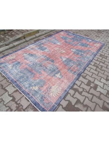 Vintage Oushak Rug