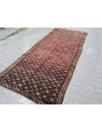 Vintage Traditional Wool Turkish Kars Rug