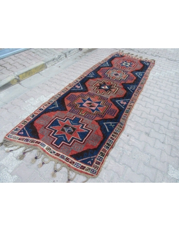 Vintage Unique Turkish Herki Rug