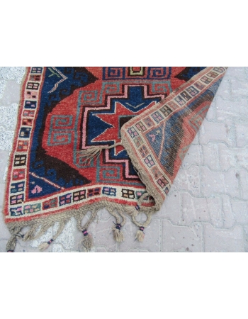 Vintage Unique Turkish Herki Rug