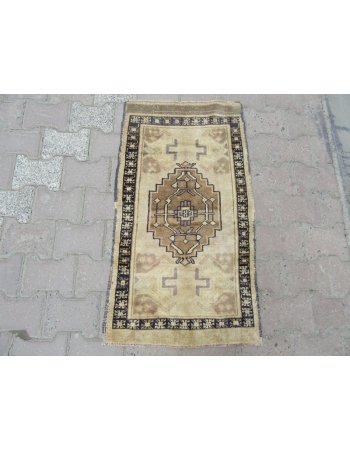 Vintage Geometric Mini Turkish Carpet