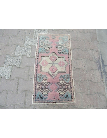 Washed Out Mini Oushak Carpet
