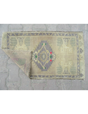 Unique Mini Washed Out Turkish Carpet