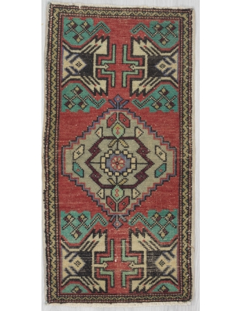 Red / Green Mini Turkish Carpet
