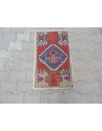 Worn Out Mini Turkish Carpet