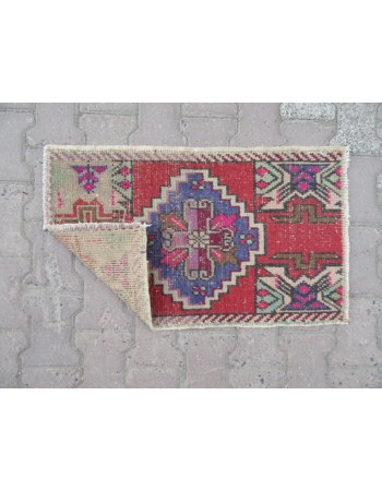 Worn Out Mini Turkish Carpet