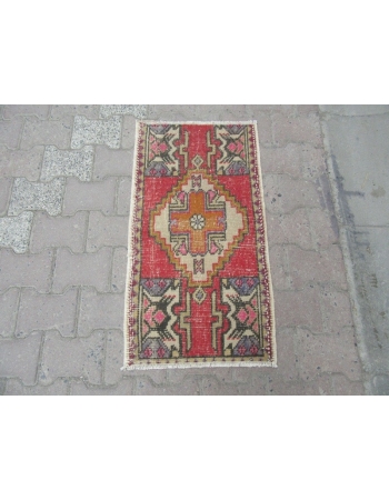 Worn Out Mini Turkish Rug