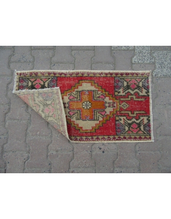 Worn Out Mini Turkish Rug