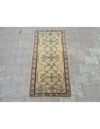 Pastel Mini Decorative Oushak Carpet