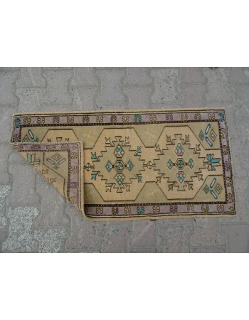 Pastel Mini Decorative Oushak Carpet