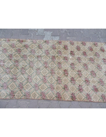 Vintage Decorative Turkish Rug