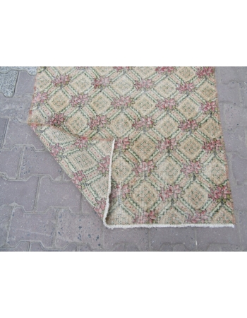 Vintage Decorative Turkish Rug