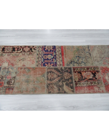 Vintage Decorative Patchwork Runner Rug