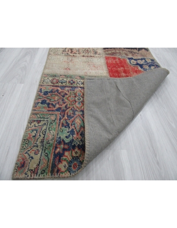 Vintage Decorative Patchwork Runner Rug